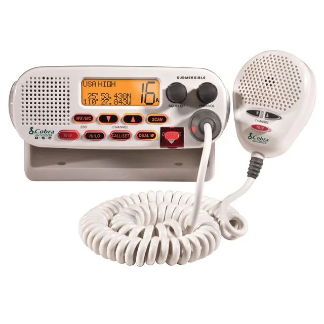 cobra-mrf45d-fixed-mount-vhf-marine-radio image 1