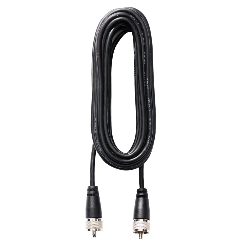 cobra-rg-58-coaxial-cable-18-ft-with-pl-259-connectors image 1
