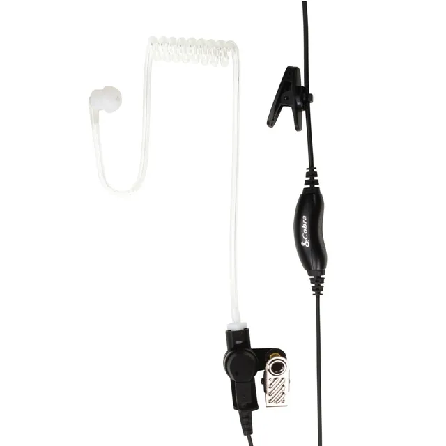 cobra-surveillance-headset-with-transparent-acoustic-tube-select-plug image 1