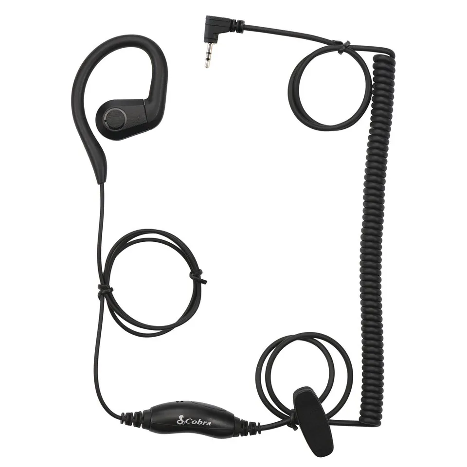 cobra-c-style-in-ear-headset-with-ptt-for-lmr-and-frs-radios-m1-or-2-5mm image 1