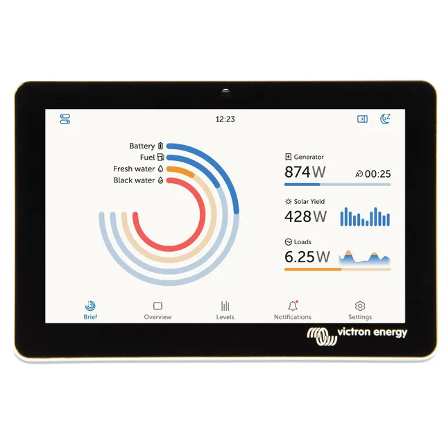 victron-energy-gx-touch-50-5-inch-waterproof-touchscreen-display-for-cerbo-gx image 1