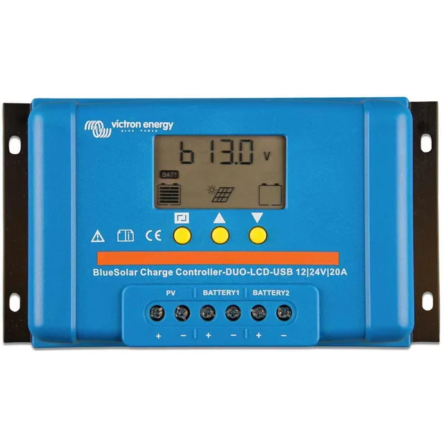 victron-energy-bluesolar-pwm-duo-lcd-usb-12-24v-20a-charge-controller image 1