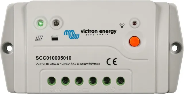 victron-energy-bluesolar-pwm-pro-5a-solar-charge-controller-12-24v image 1