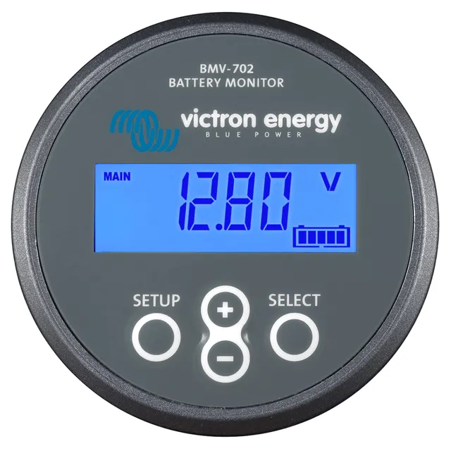 victron-energy-bmv-702-battery-monitor-with-shunt-display-6-5-95-vdc image 1