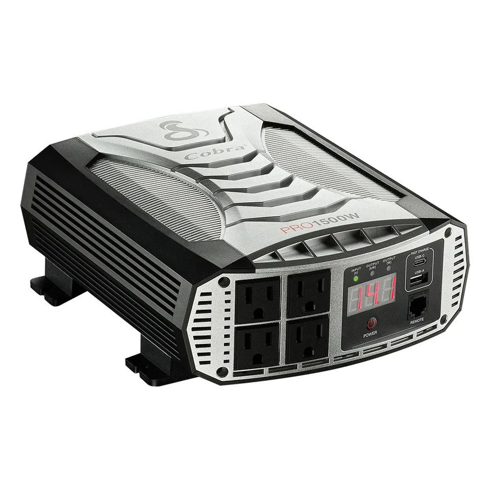 cobra-pro-1500w-professional-grade-power-inverter-with-fast-charge-usb image 1