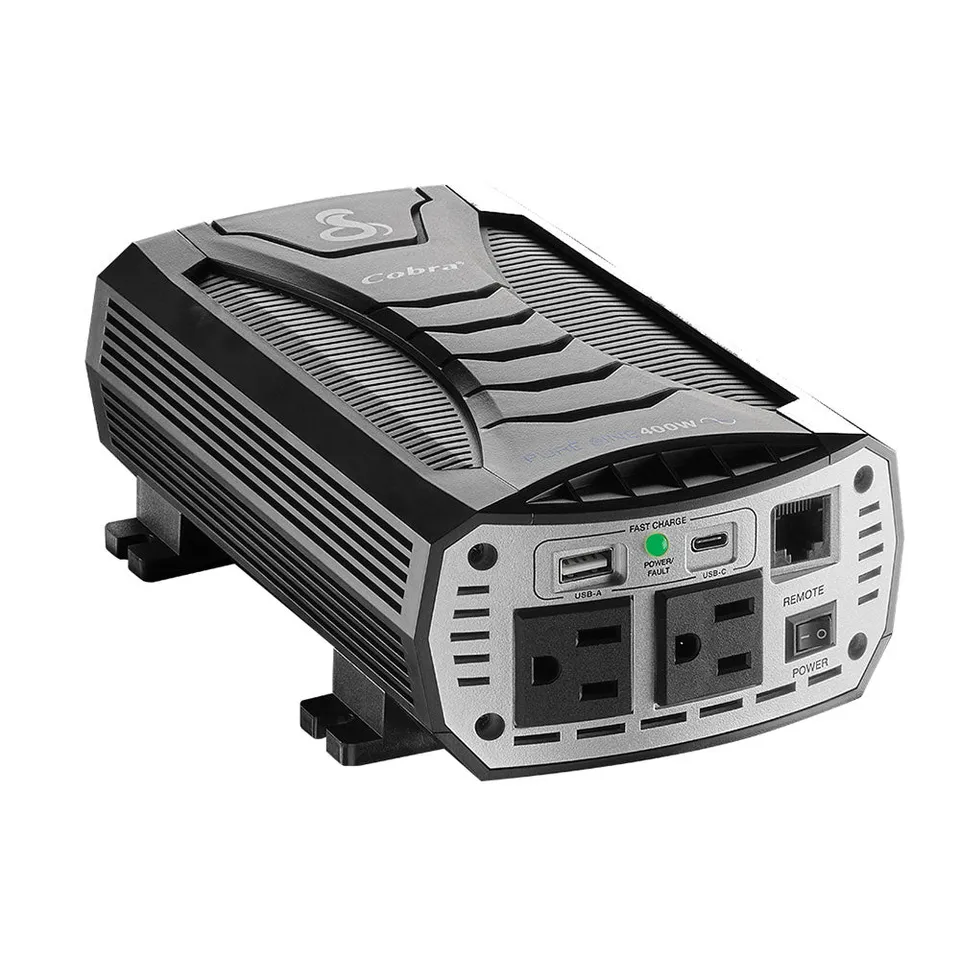 cobra-pure-sine-400w-power-inverter-with-fast-charge-usb image 1