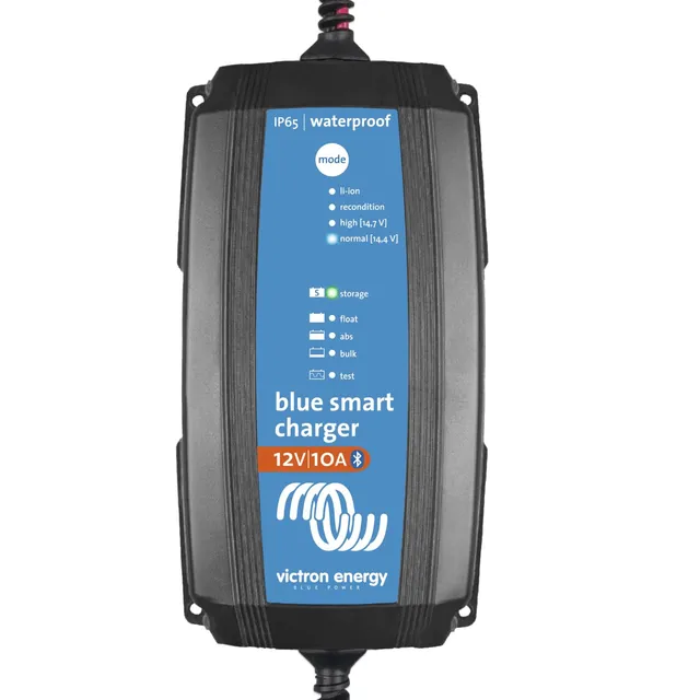 victron-energy-blue-smart-ip65-12v-10a-bluetooth-smart-battery-charger-with-powe image 1