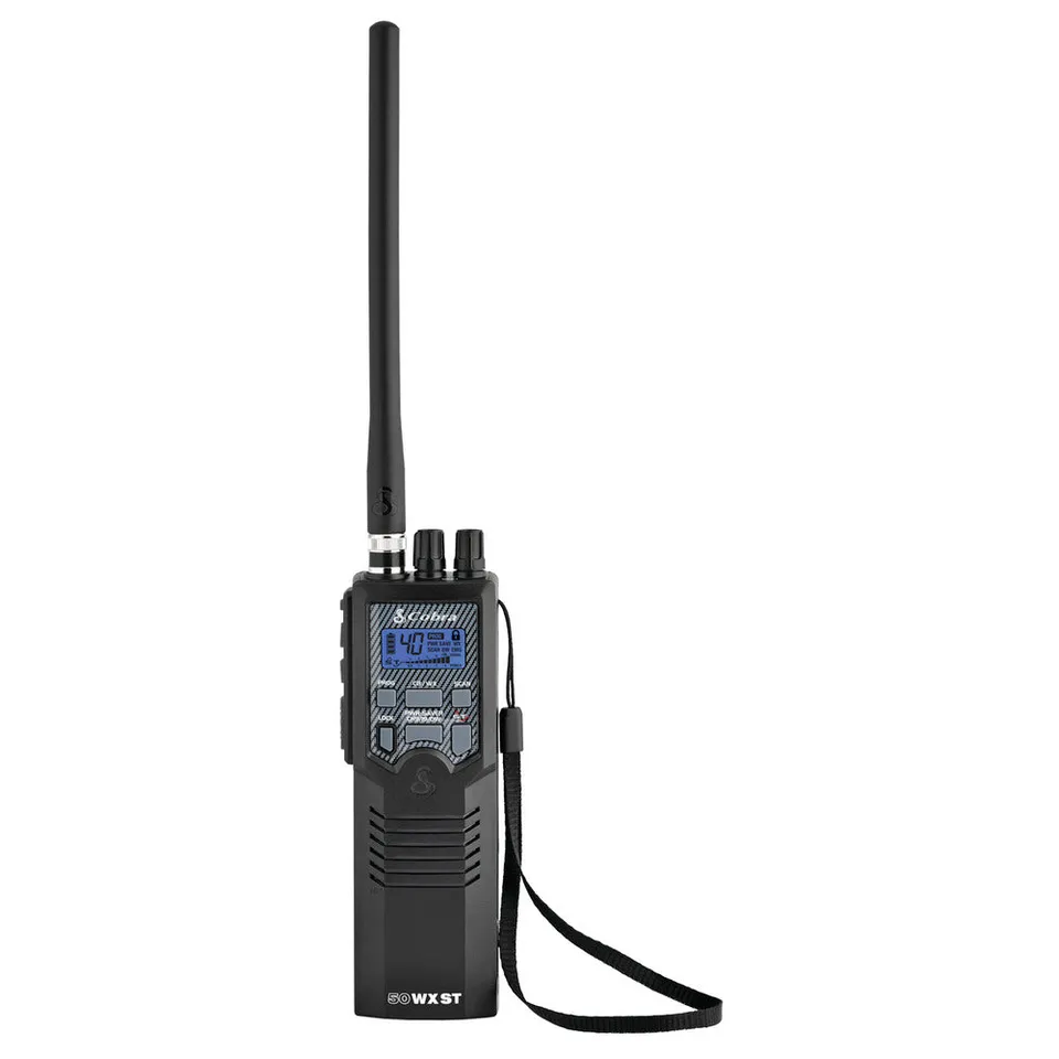 cobra-hh-50-wx-st-handheld-cb-radio-with-noaa-weather-and-soundtracker image 1