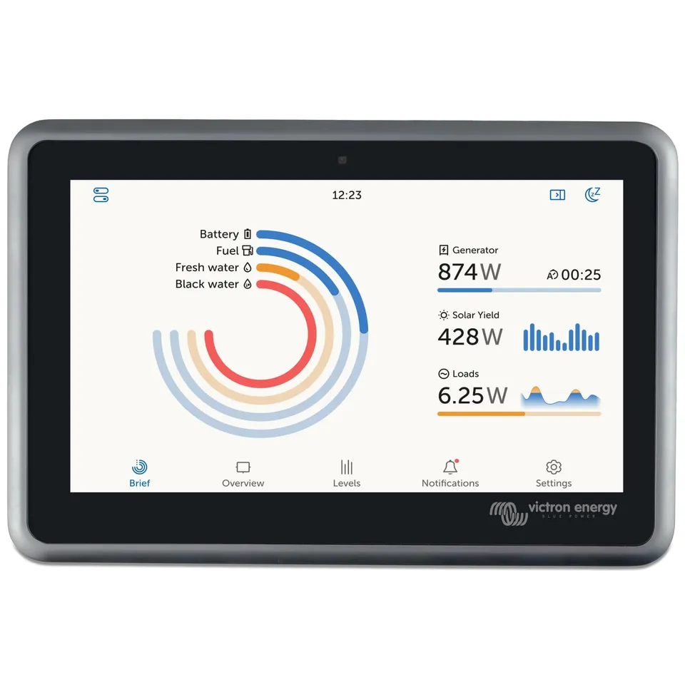 victron-energy-ekrano-gx-with-built-in-waterproof-7-inch-display-remote-monitori image 1