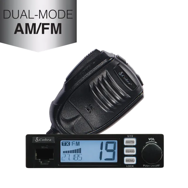cobra-19-mini-am-fm-compact-cb-radio-with-color-lcd-display image 1