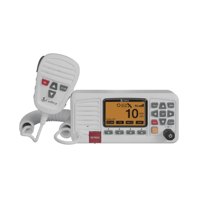 cobra-bluebound-1350-marine-vhf-radio-with-gps-dsc-and-swr-analyzer image 1