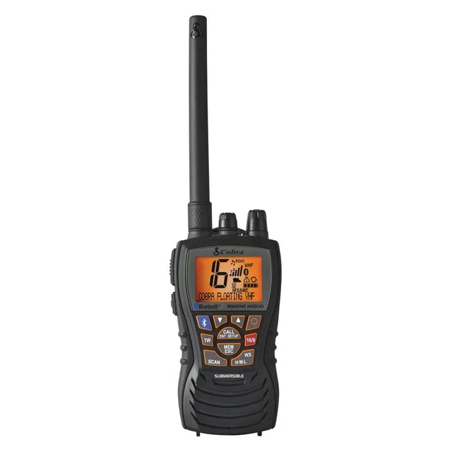 cobra-mr-hh500-flt-bt-bluetooth-floating-vhf-marine-radio image 1