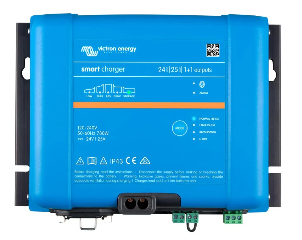 victron-energy-smart-ip43-24v-25a-battery-charger-1-1-output-with-bluetooth image 1