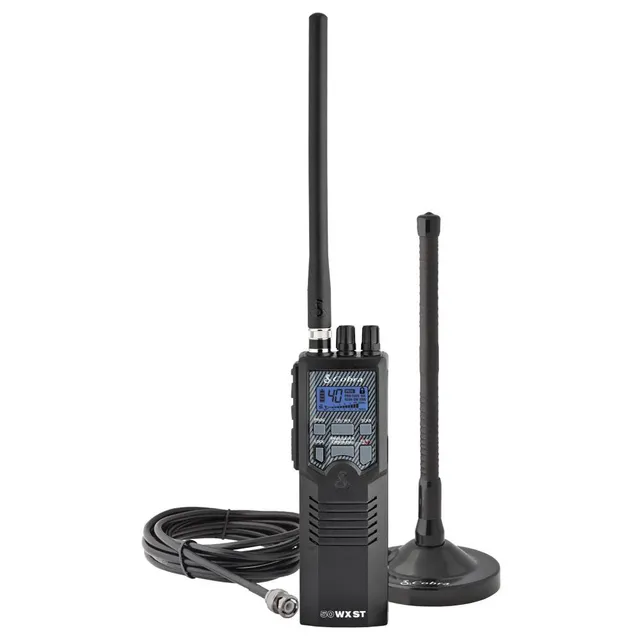 cobra-hh-rt-50-40-channel-cb-radio-with-magnetic-antenna-for-road-trips image 1