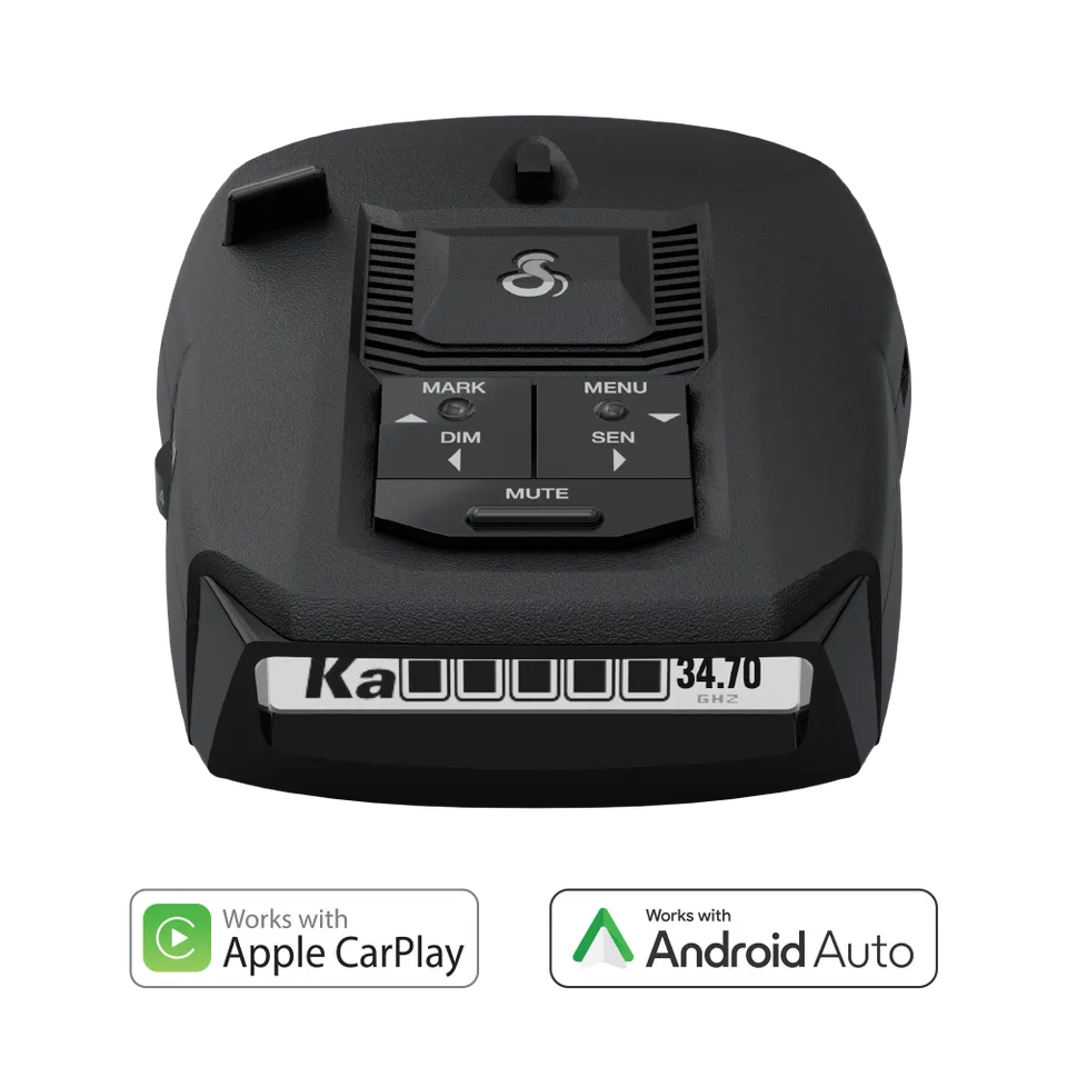 cobra-rad-490i-radar-detector-with-digital-signal-processing-and-app-connectivit image 1