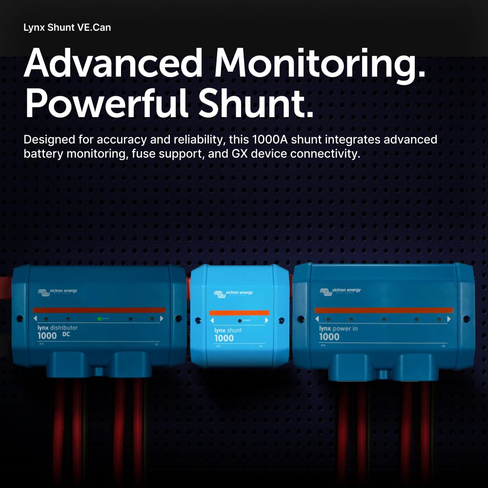 victron-energy-lynx-shunt-ve-can-1000-amp-battery-monitor-with-m8-terminals image 2