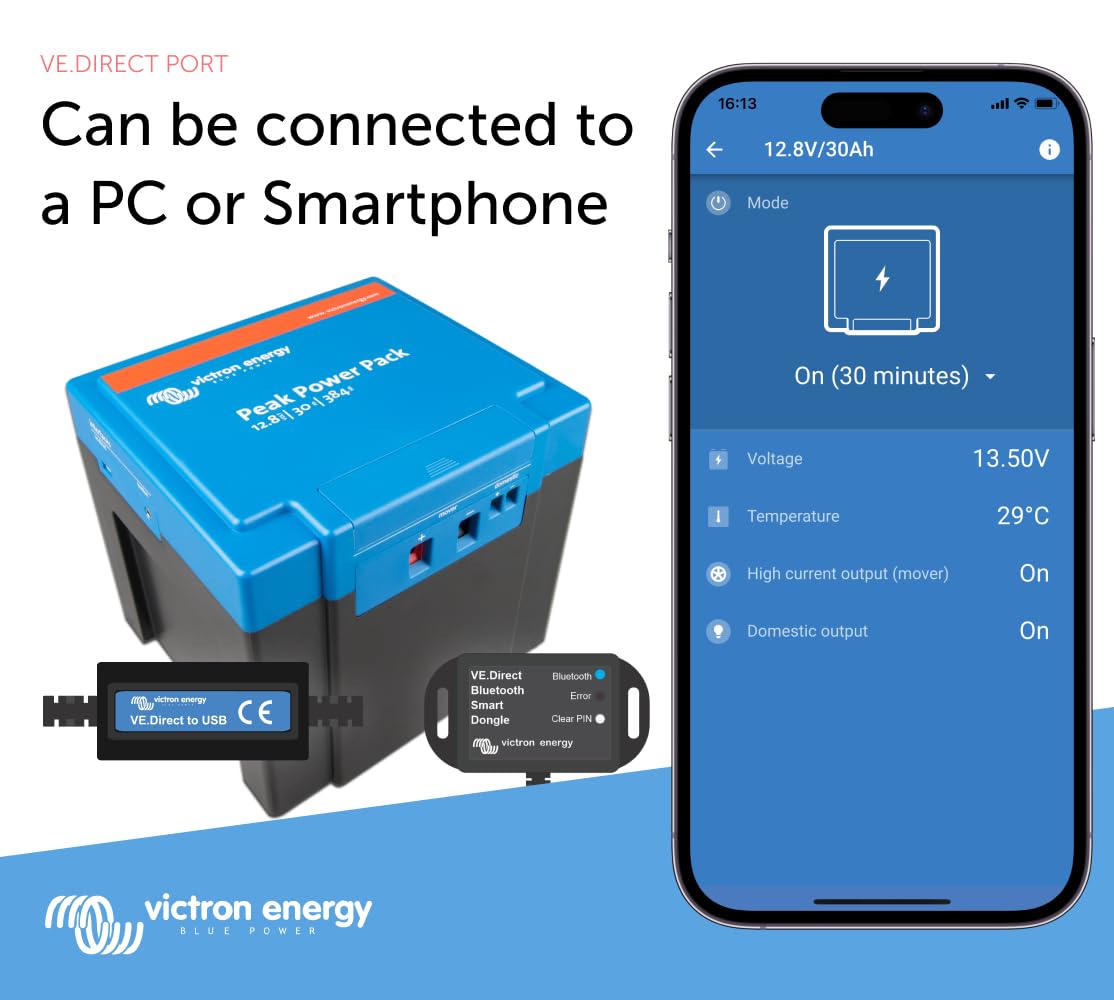 victron-energy-peak-power-pack-12-8v-30ah-384wh-battery-for-caravan-movers image 2