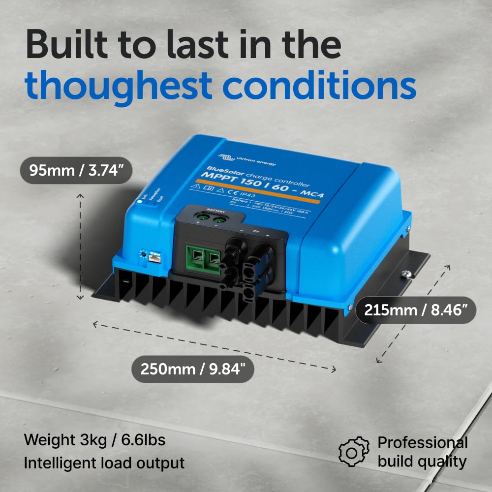 victron-energy-bluesolar-mppt-150-60-solar-charge-controller-mc4-compatible-12-2 image 3