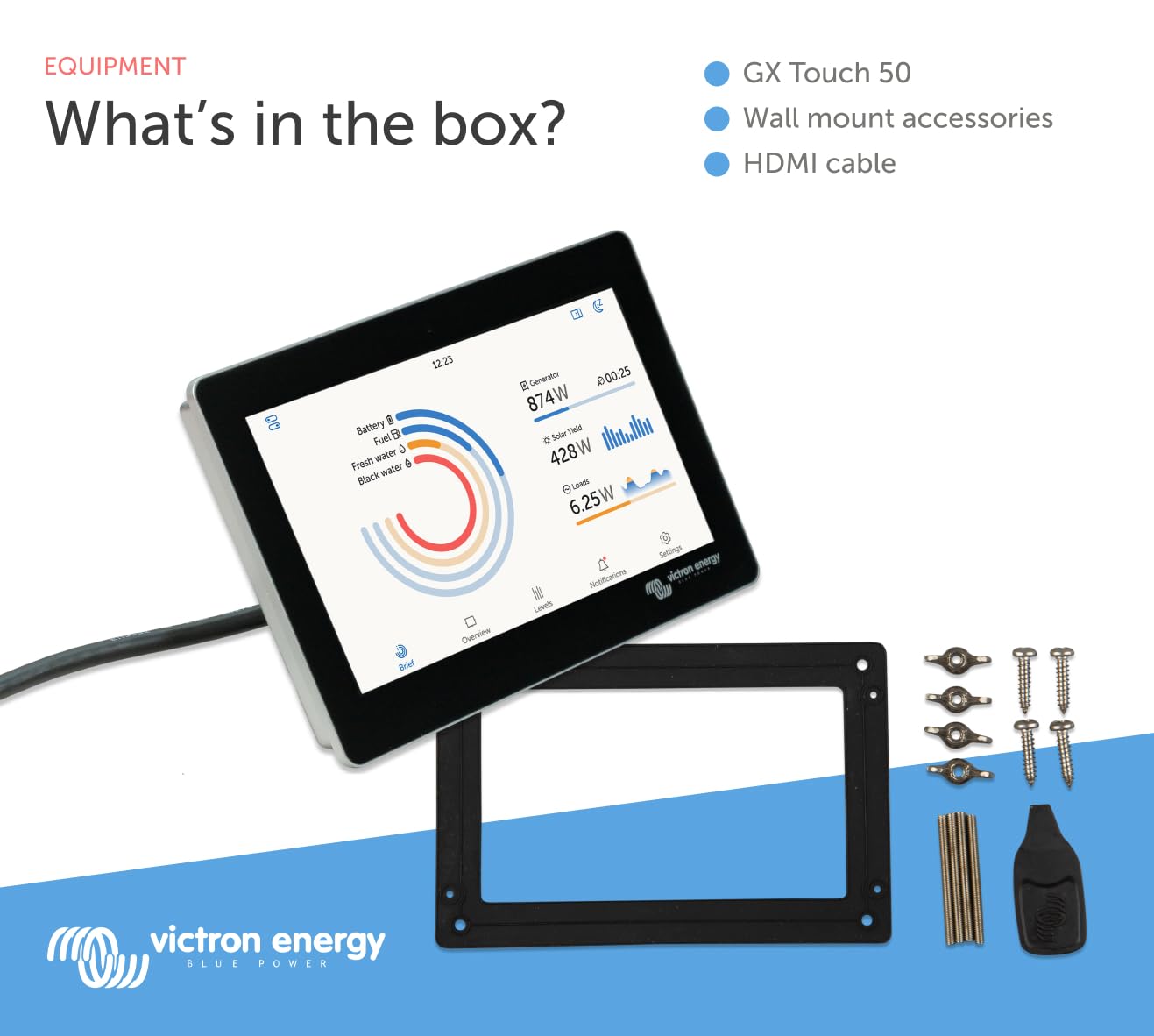 victron-energy-gx-touch-50-5-inch-waterproof-touchscreen-display-for-cerbo-gx image 4