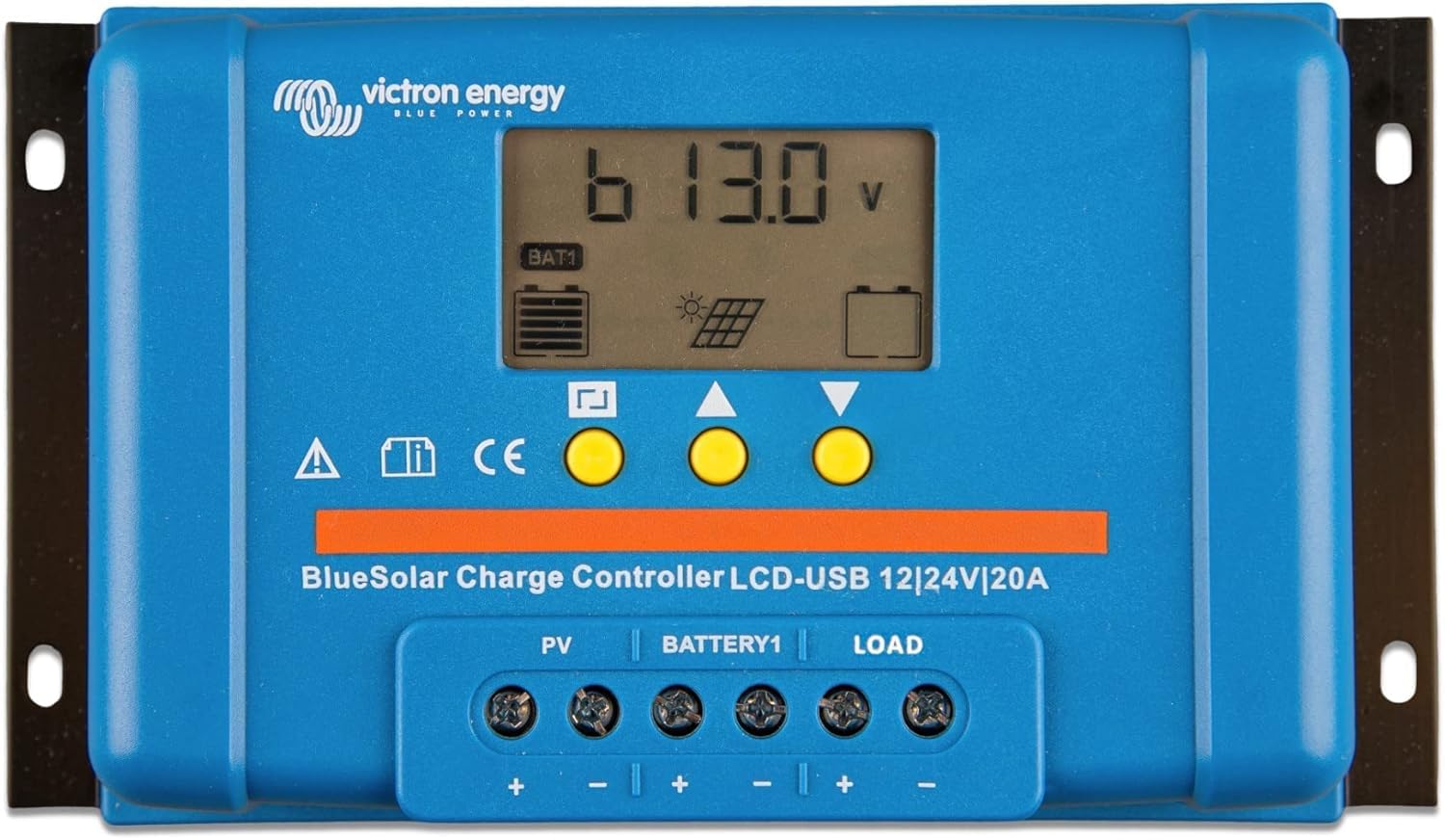 victron-energy-bluesolar-pwm-lcd-usb-12-24v-20a-charge-controller image 1