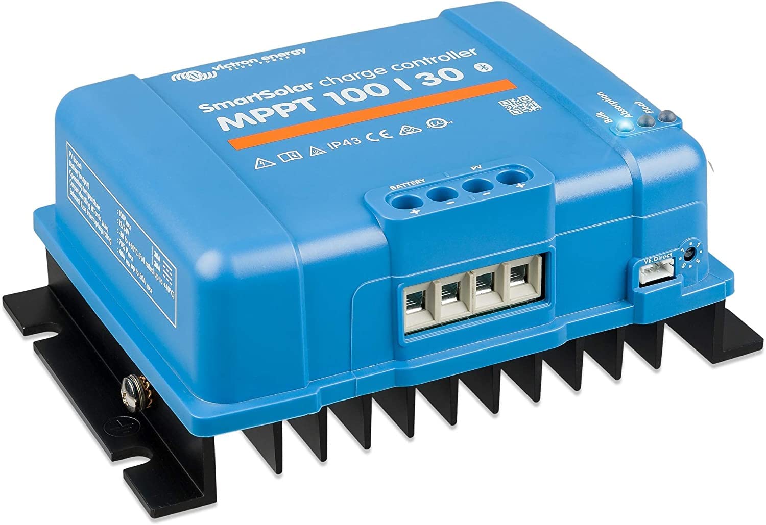 victron-energy-smartsolar-mppt-solar-charge-controller-100v-30a-12-24v-with-blue image 4