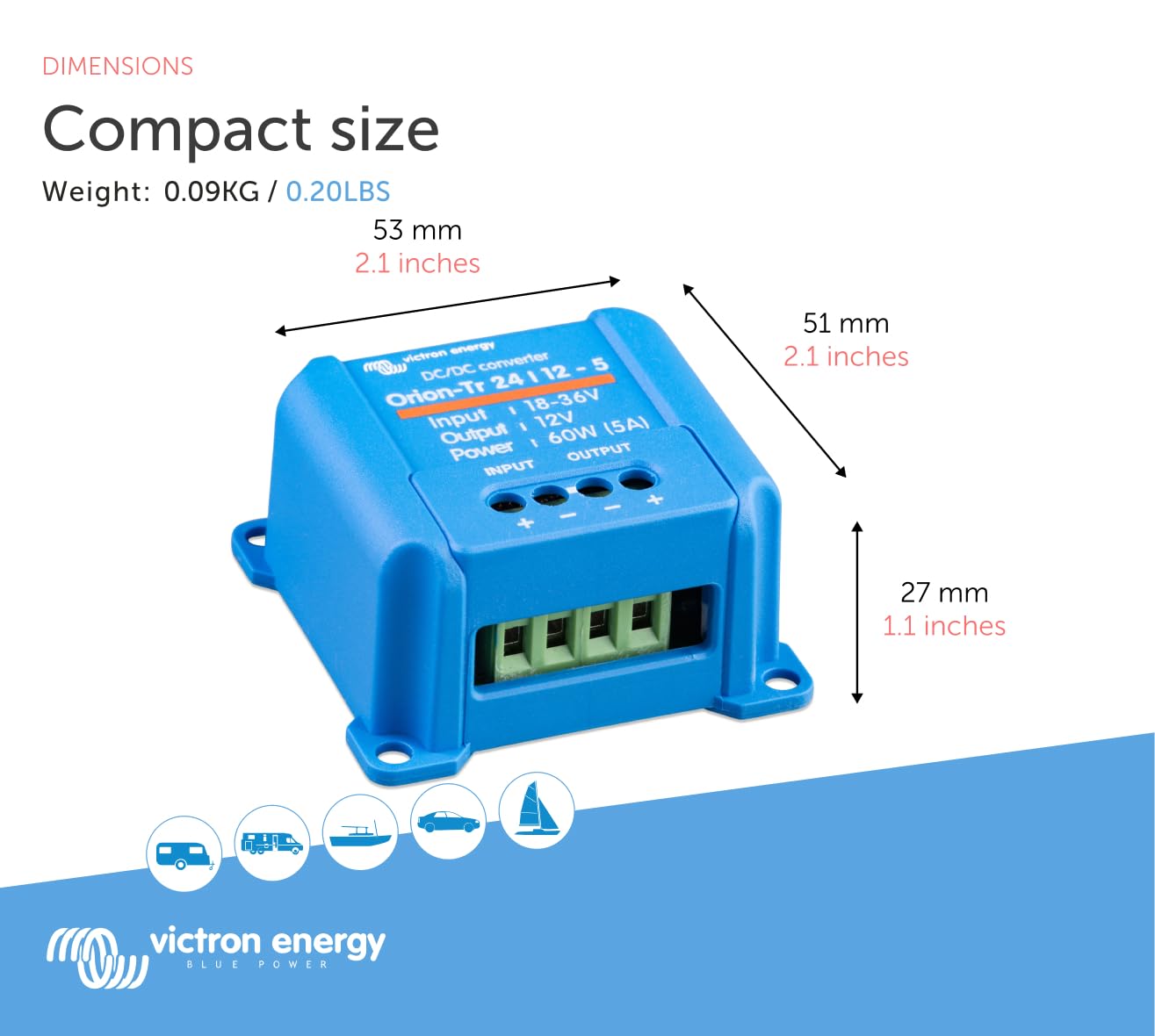 victron-energy-orion-tr-24-12-5-dc-to-dc-converter-24v-to-12v-5a-60w image 3