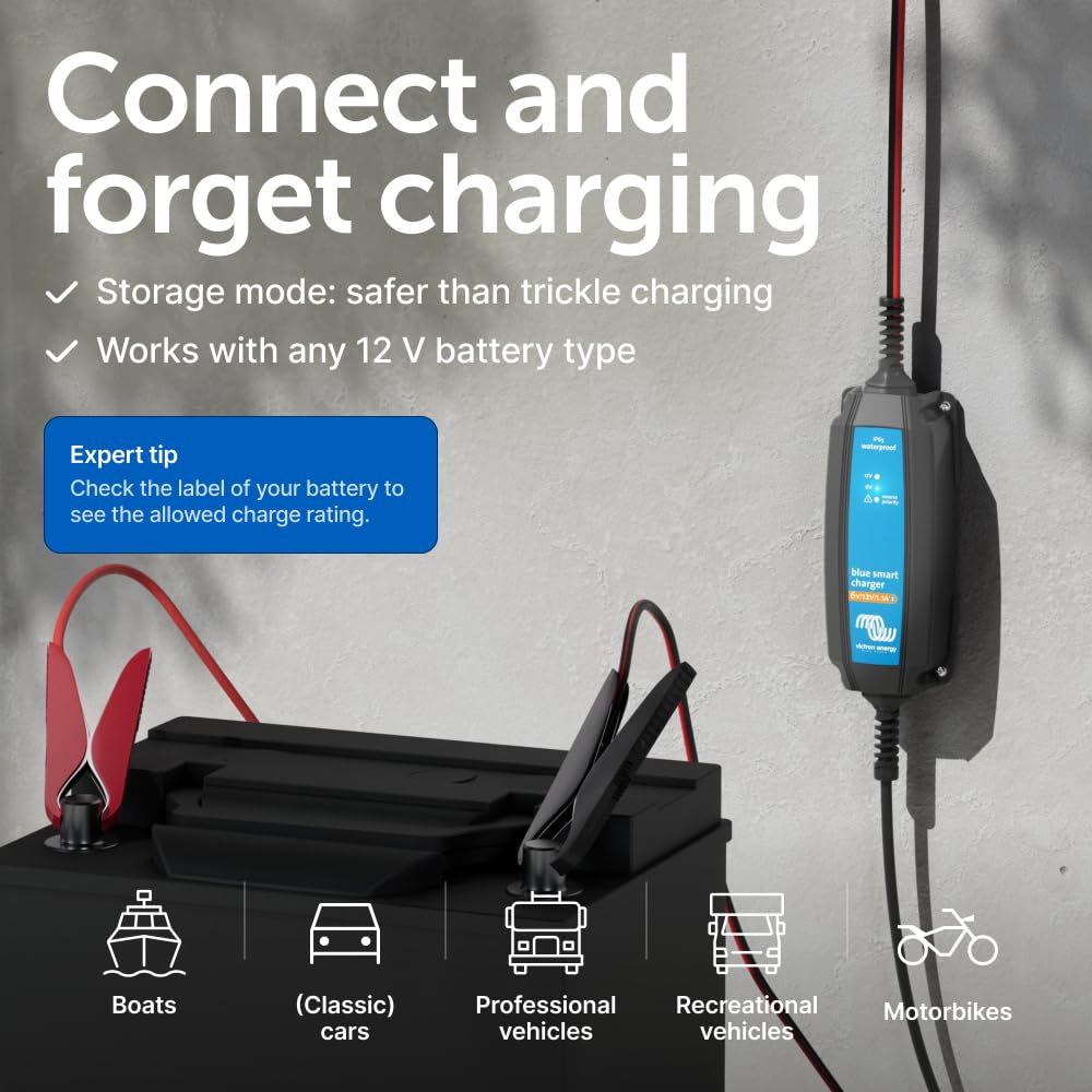 victron-energy-blue-smart-ip65-battery-charger-6v-12v-1-1a-with-bluetooth image 4