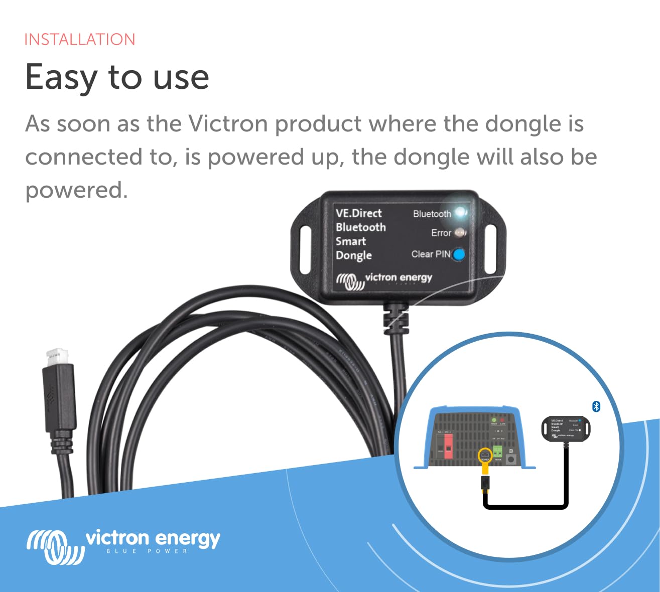 victron-energy-ve-direct-smart-dongle-bluetooth-wireless-monitoring-for-bmv-mppt image 3