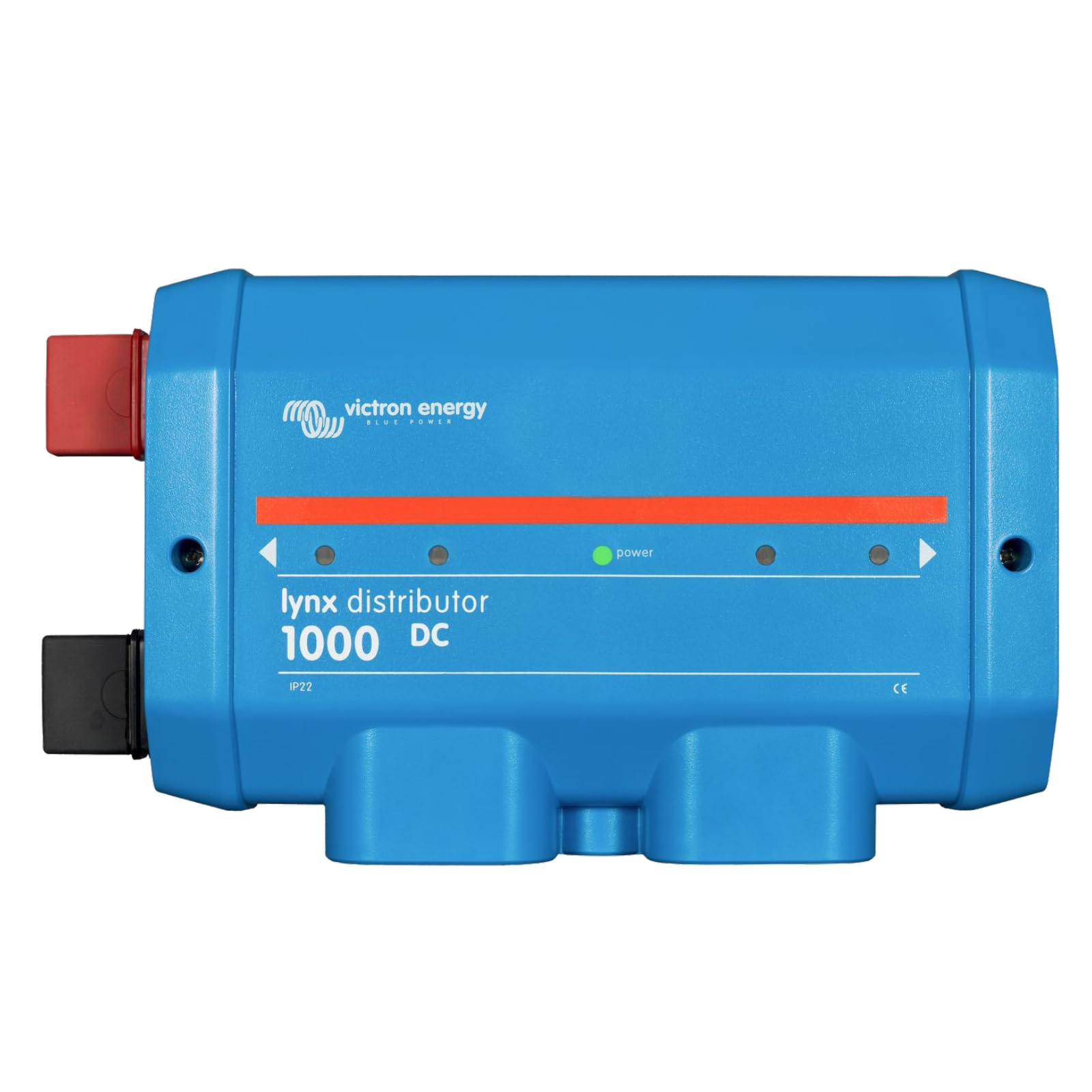 victron-energy-lynx-distributor-modular-m8-dc-bus-bar-with-4-fuse-spaces-and-led image 1