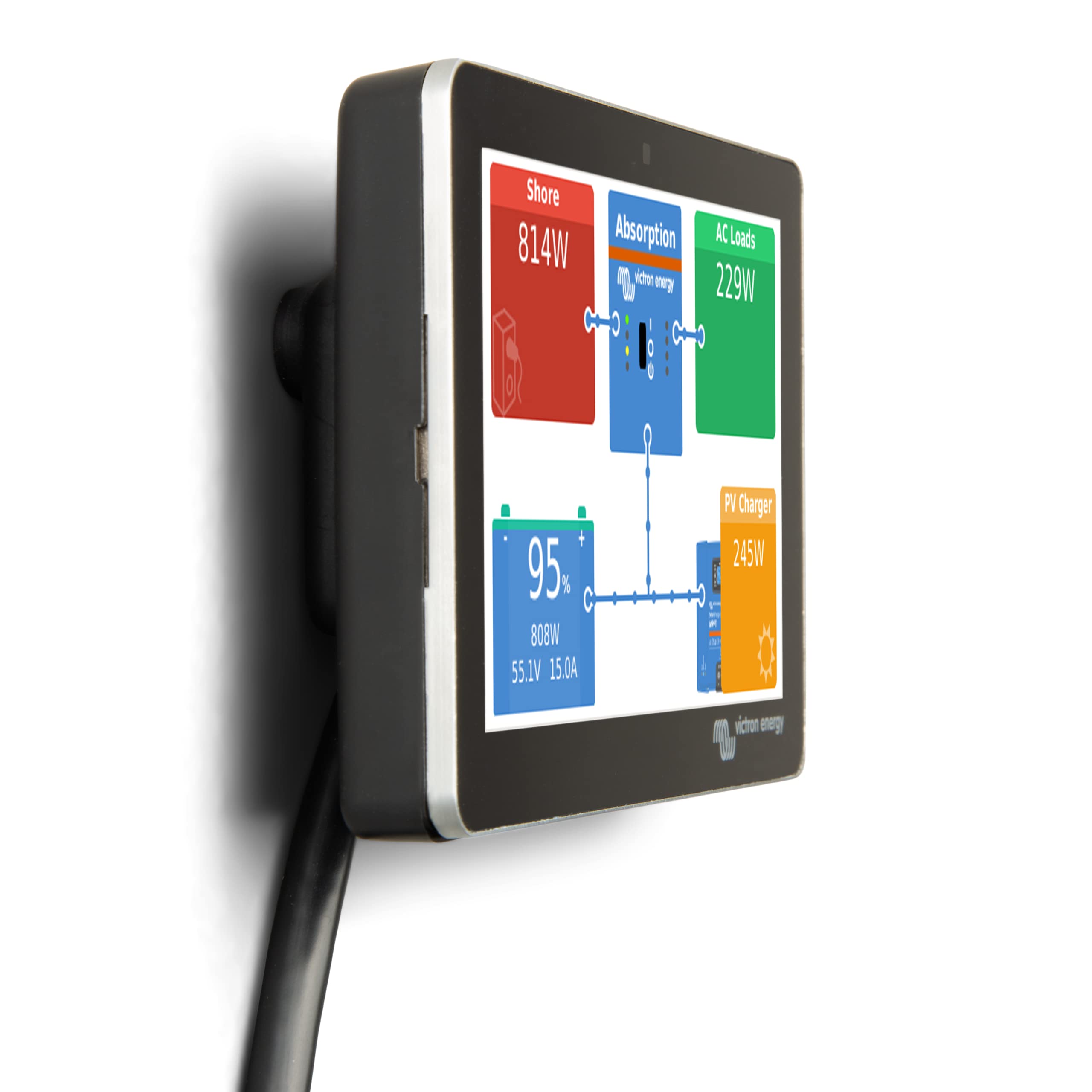 victron-energy-wall-mount-for-gx-touch-50-secure-wall-mounting-accessory image 7