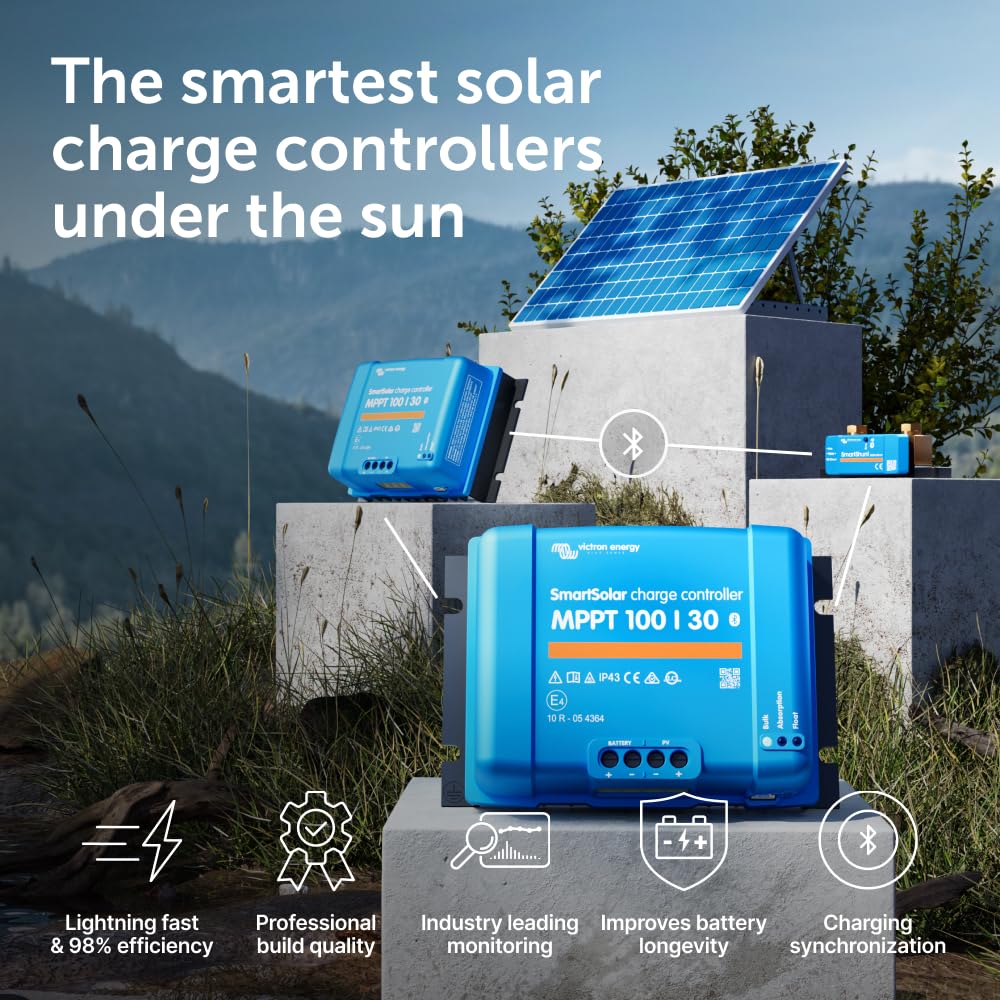 victron-energy-smartsolar-mppt-solar-charge-controller-100v-30a-12-24v-with-blue image 2
