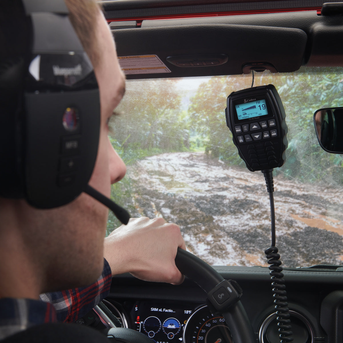 cobra-75-all-road-wireless-cb-radio-bluetooth-am-fm-ip66-waterproof-digital-nois image 2