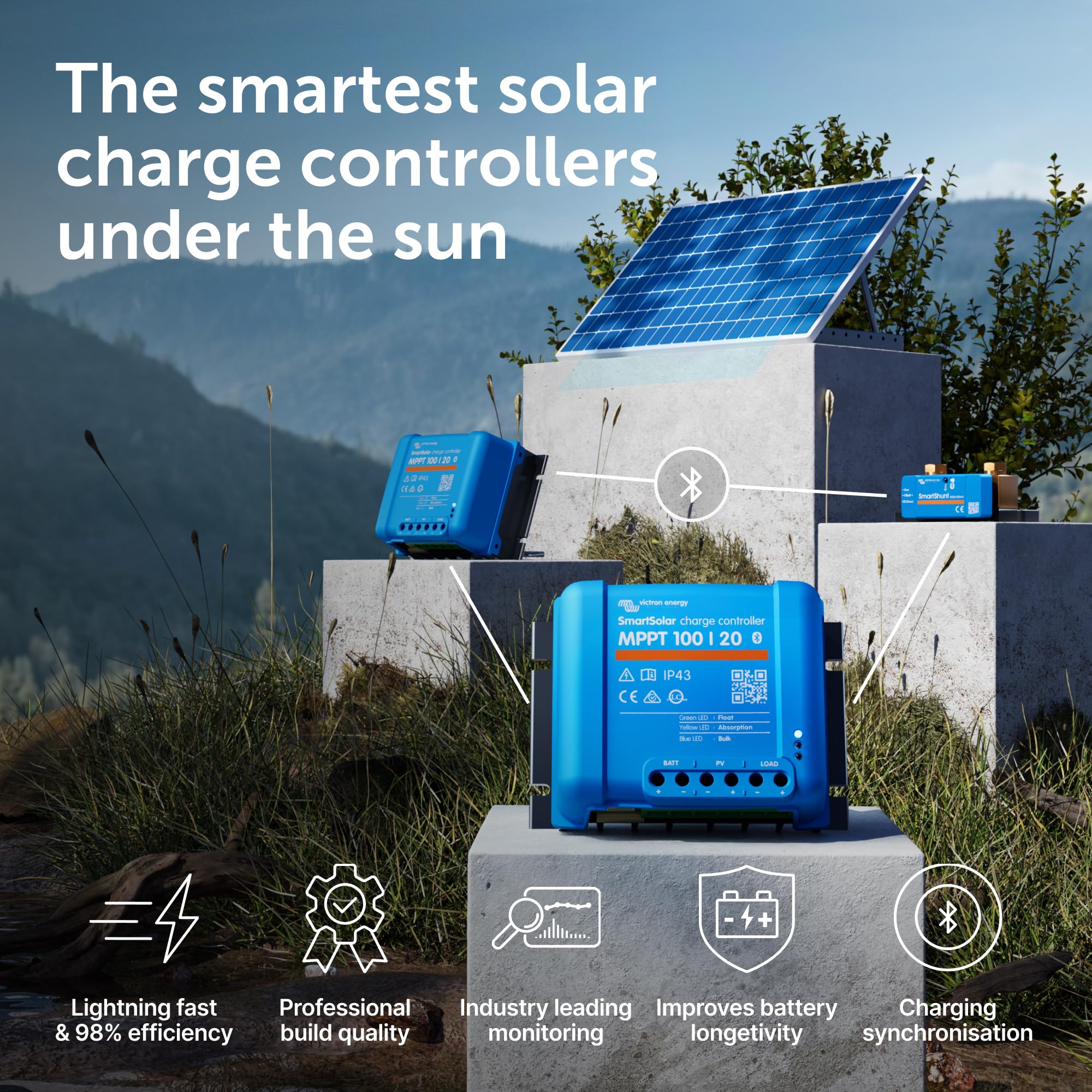 victron-energy-smartsolar-mppt-solar-charge-controller-100v-20a-48v-with-bluetoo image 2