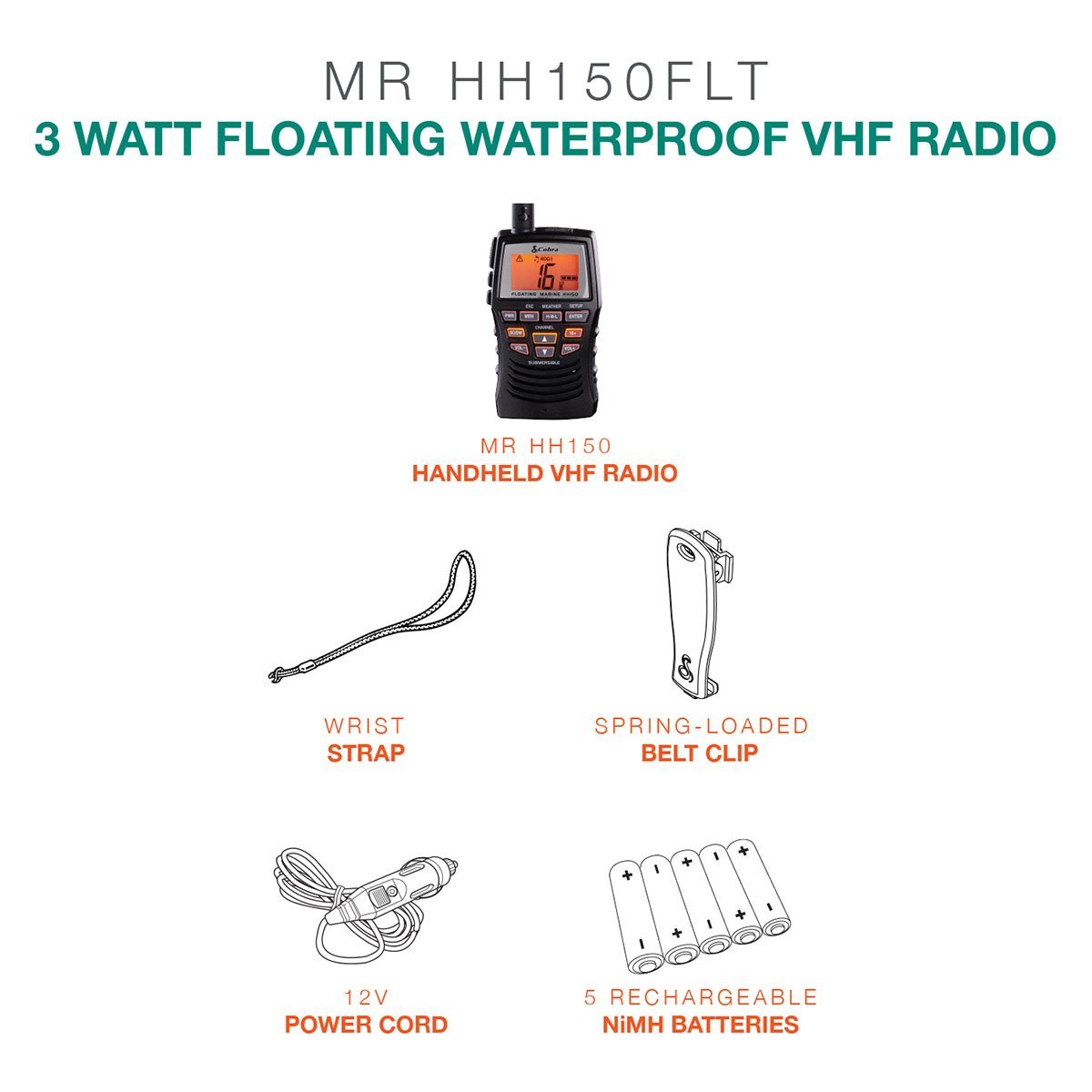 cobra-mr-hh150-flt-handheld-vhf-marine-radio-floating image 6
