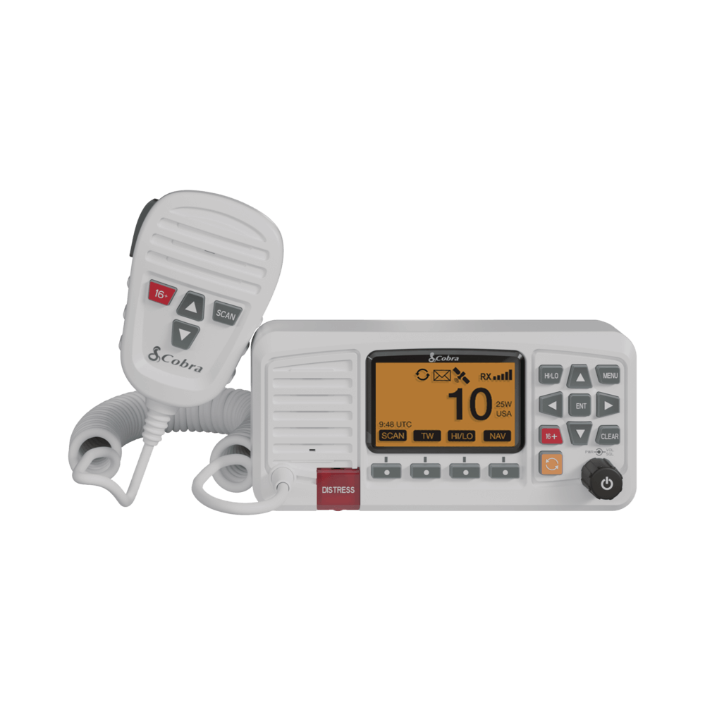 cobra-bluebound-1350-marine-vhf-radio-with-gps-dsc-and-swr-analyzer image 1