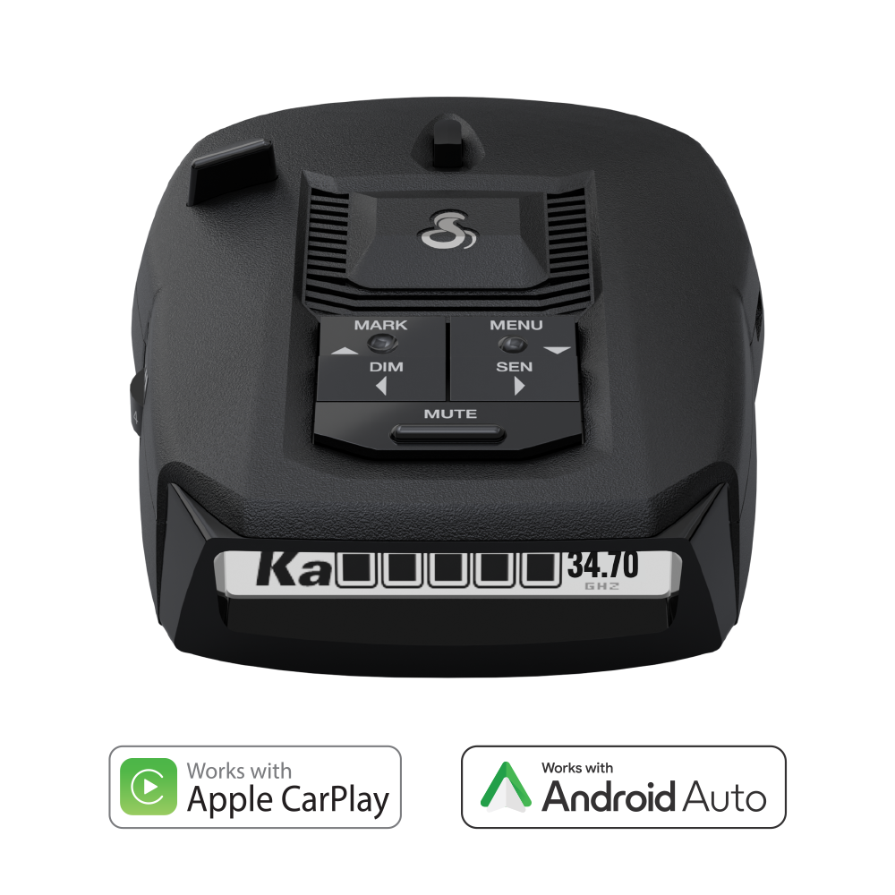 cobra-rad-490i-radar-detector-with-digital-signal-processing-and-app-connectivit image 1
