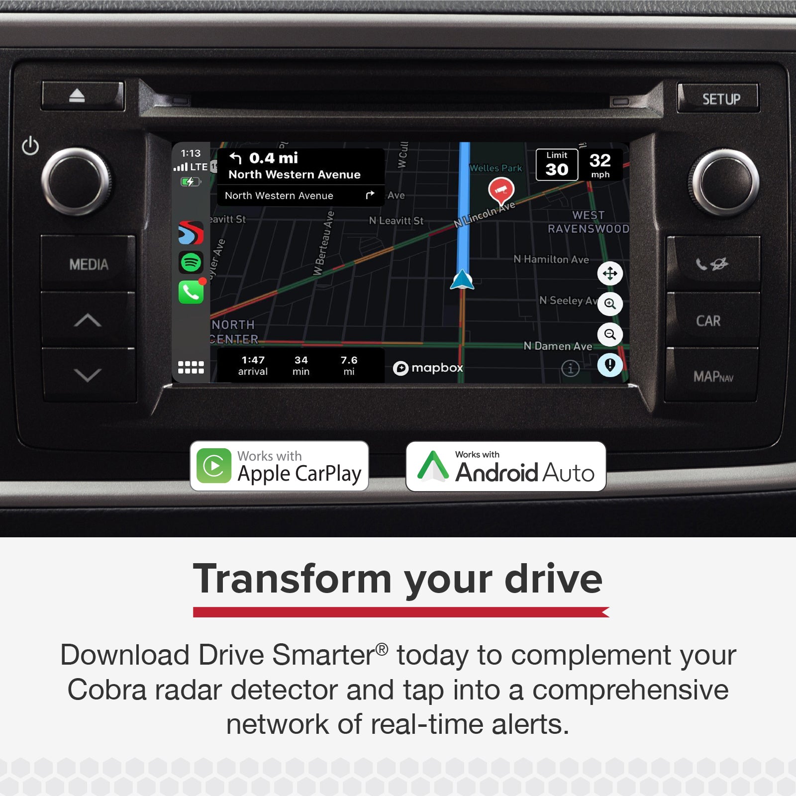 cobra-rad-490i-radar-detector-with-digital-signal-processing-and-app-connectivit image 6