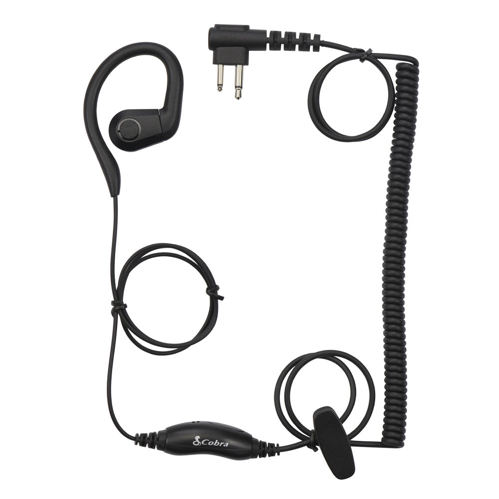 cobra-c-style-in-ear-headset-with-ptt-for-lmr-and-frs-radios-m1-or-2-5mm image 2