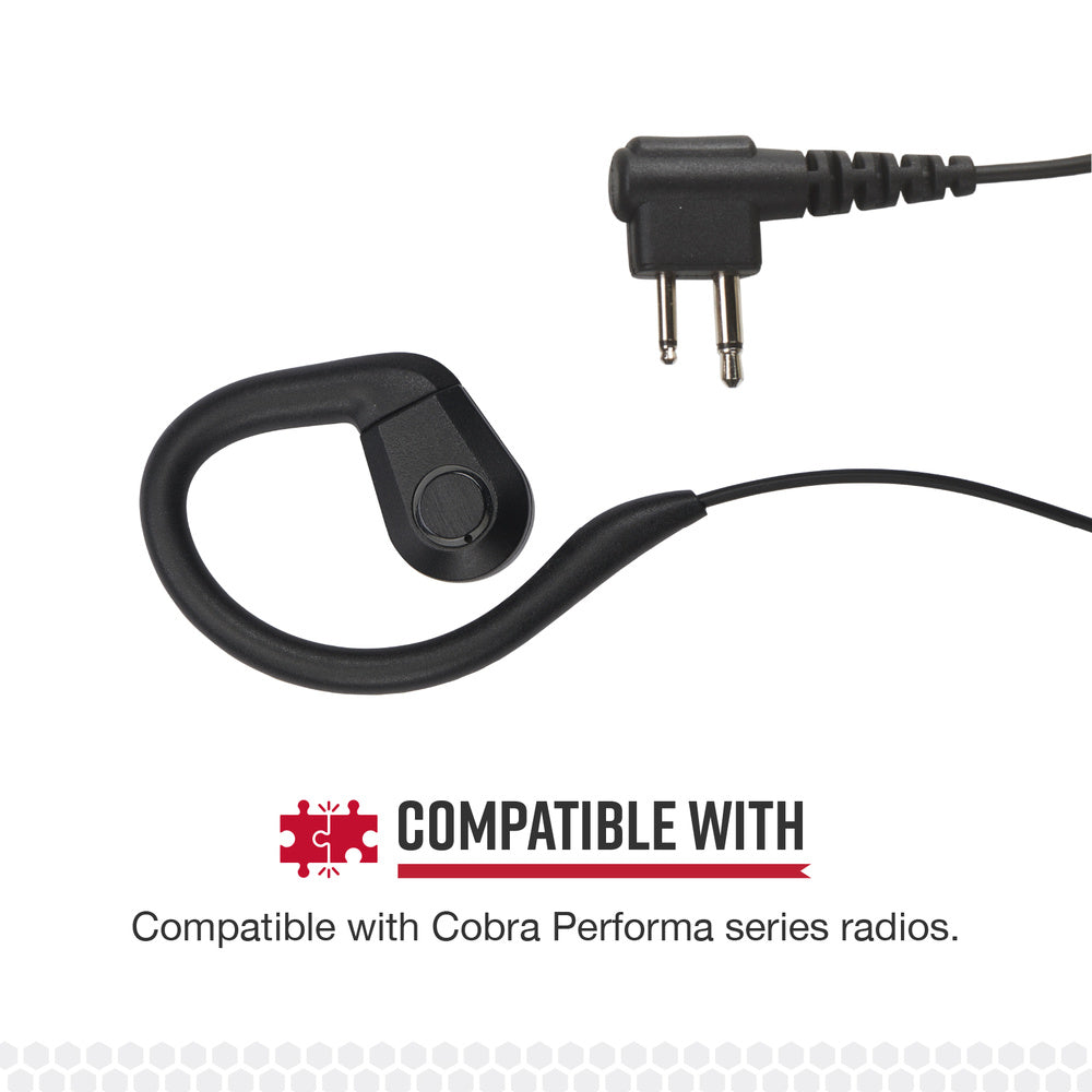 cobra-c-style-in-ear-headset-with-ptt-for-lmr-and-frs-radios-m1-or-2-5mm image 6