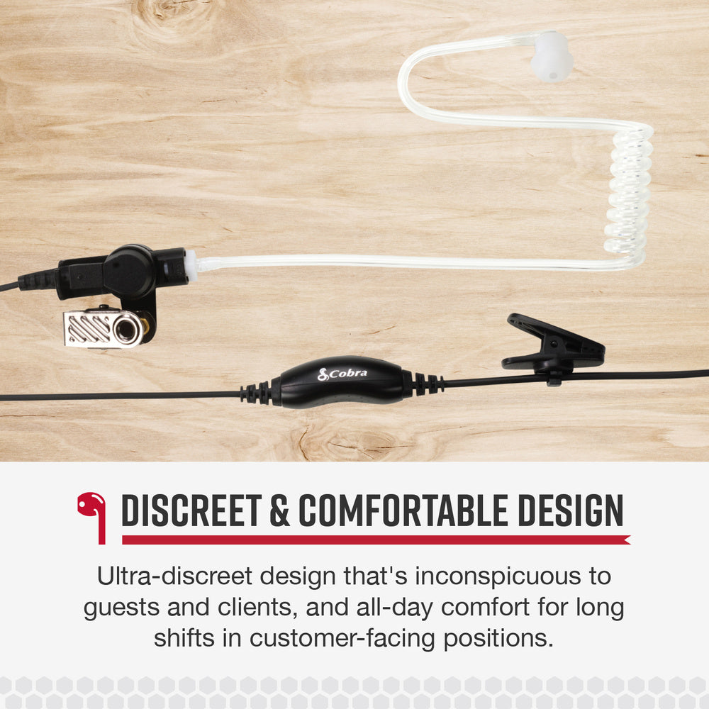 cobra-surveillance-headset-with-transparent-acoustic-tube-select-plug image 3