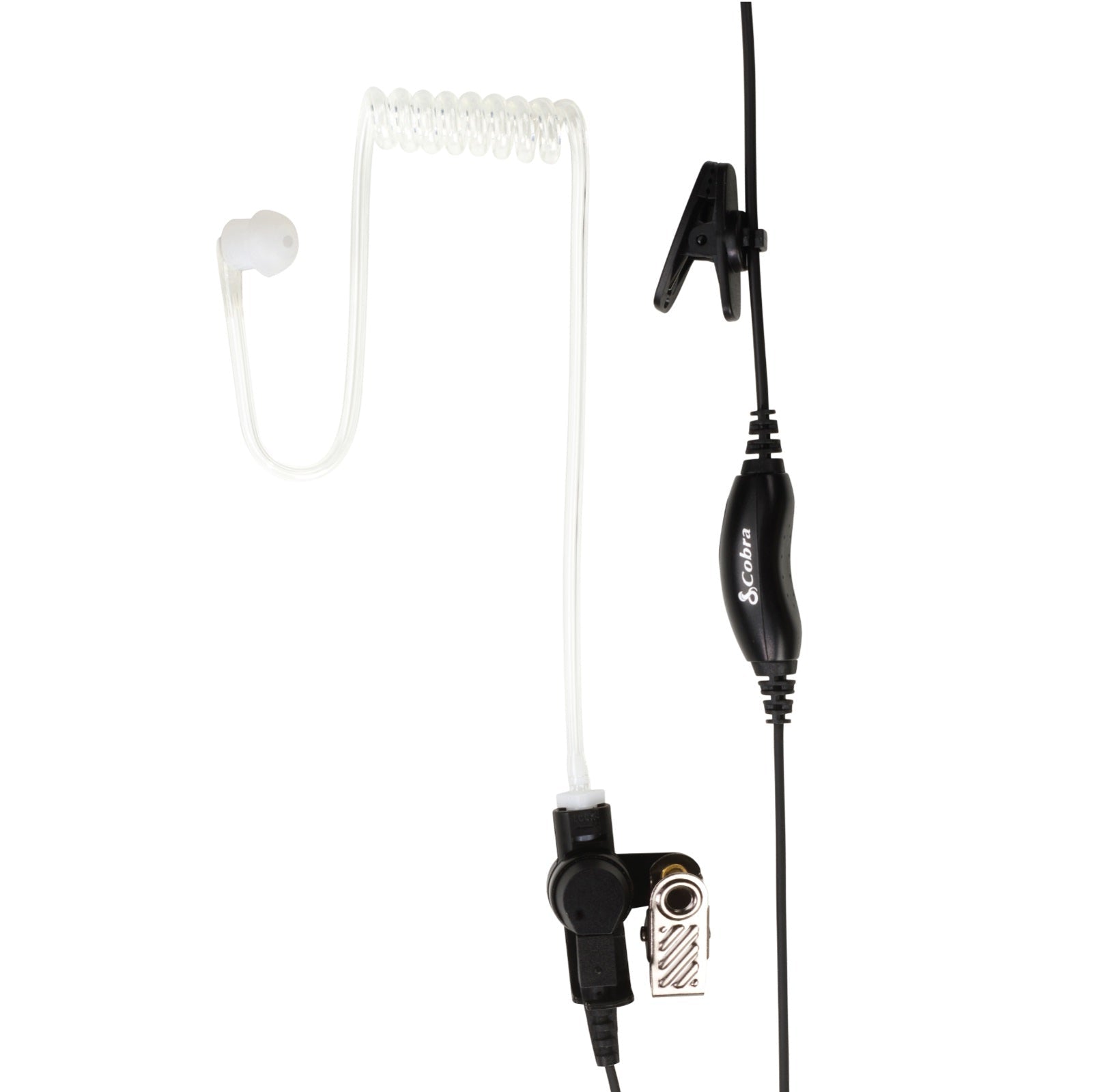 cobra-surveillance-headset-with-transparent-acoustic-tube-select-plug image 1