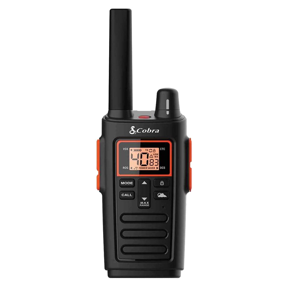 cobra-rx380-2-pack-weather-resistant-walkie-talkies-with-noaa-alerts-led-flashli image 1