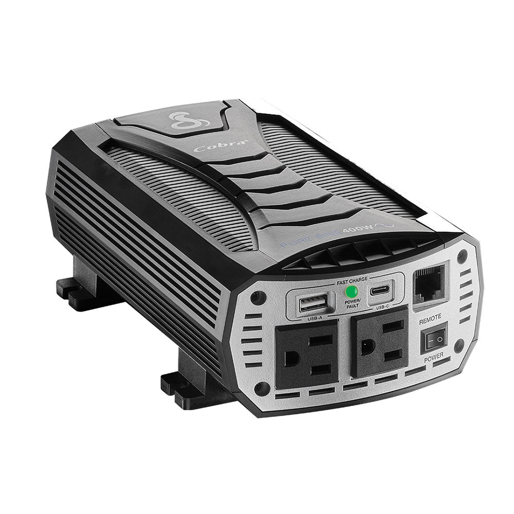 cobra-pure-sine-400w-power-inverter-with-fast-charge-usb image 1