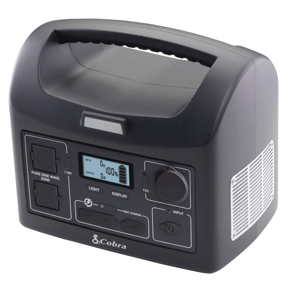 cobra-portable-power-station-200w-with-solar-recharge-and-pure-sine-wave image 3