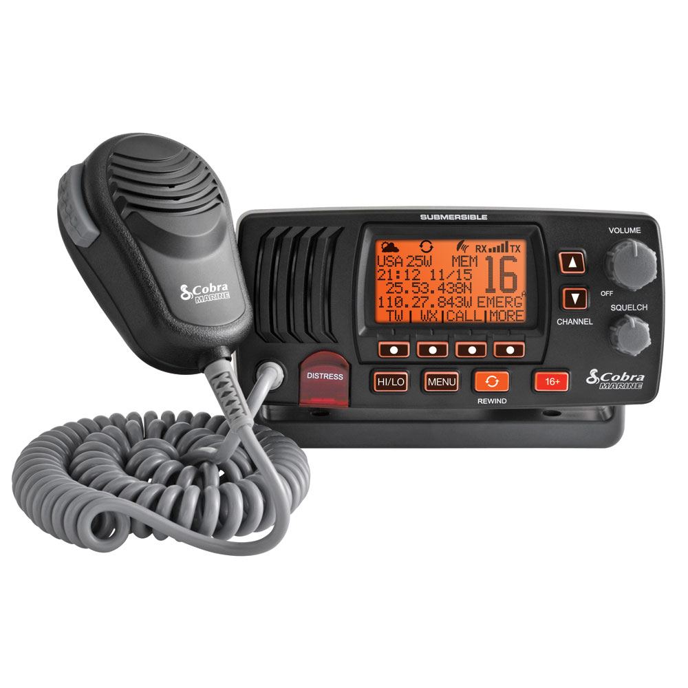 cobra-mrf57-fixed-mount-vhf-marine-radio-with-dsc-and-rewind-say-again image 4