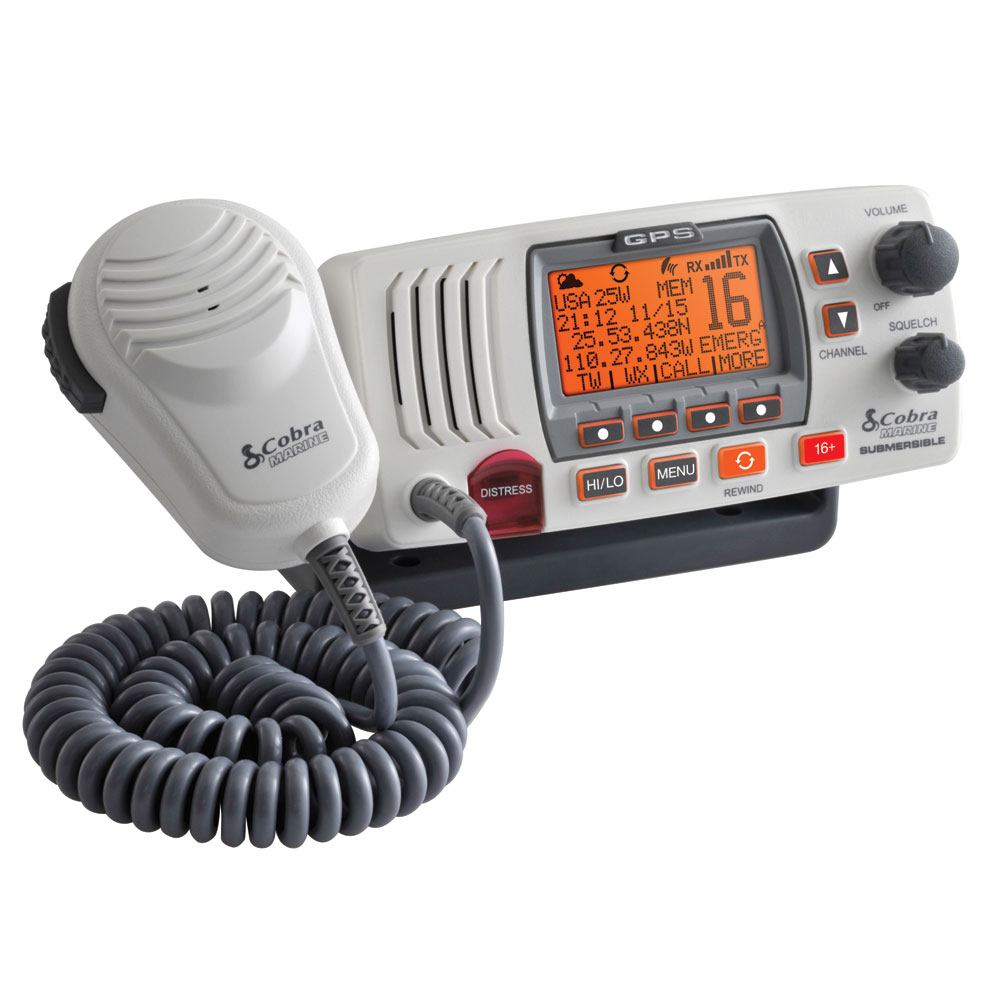 cobra-mrf77-gps-vhf-marine-radio-with-dsc-and-noaa-weather image 2